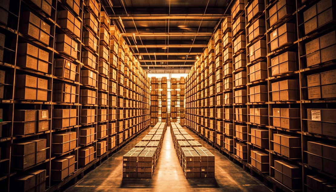 warehouse for fulfilment storage