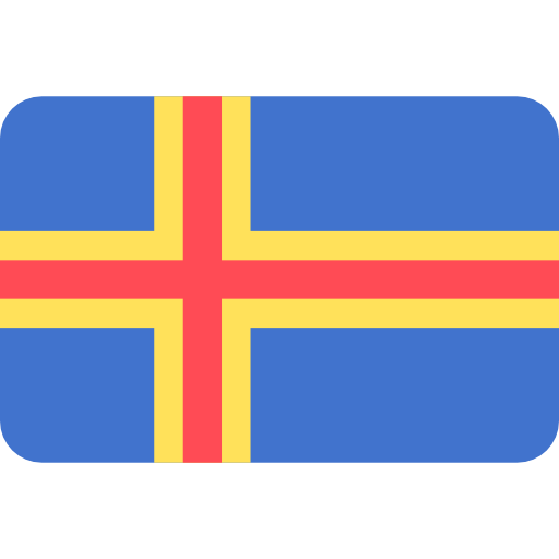 Aland Islands Flag